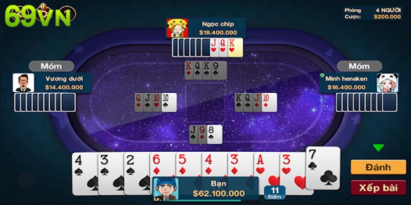 Tá lả hay Phỏm là game bài hấp dẫn và quen thuộc với người Việt