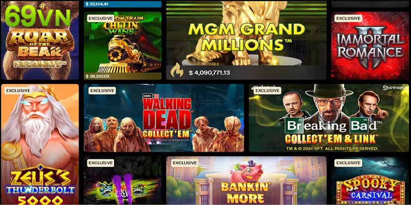 Một số lý do giúp slot game 69VN thu hút người chơi