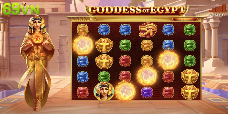 Nữ Thần Ai Cập là tựa game slot hấp dẫn với jackpot khổng lồ